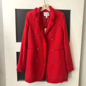 Carolina Belle Mid Boucle Jacket Sz M